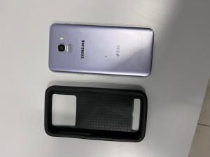 CS 427/2024 LILAC PHONE WITH BLACK COVER